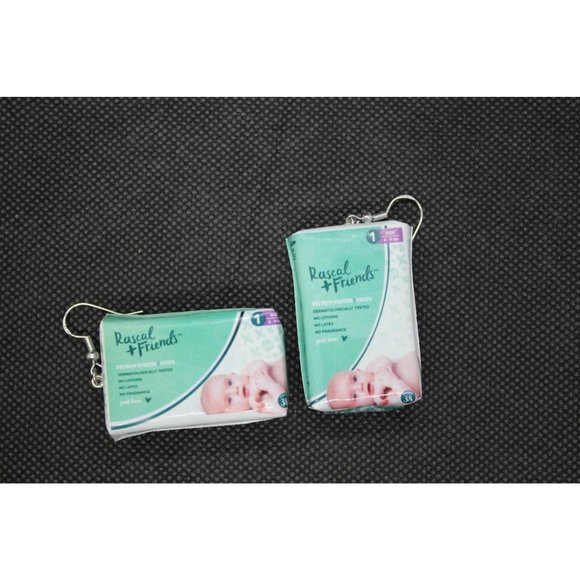 Mini Brands/ Rascal & Friends Diaper earrings - Picture 5 of 10